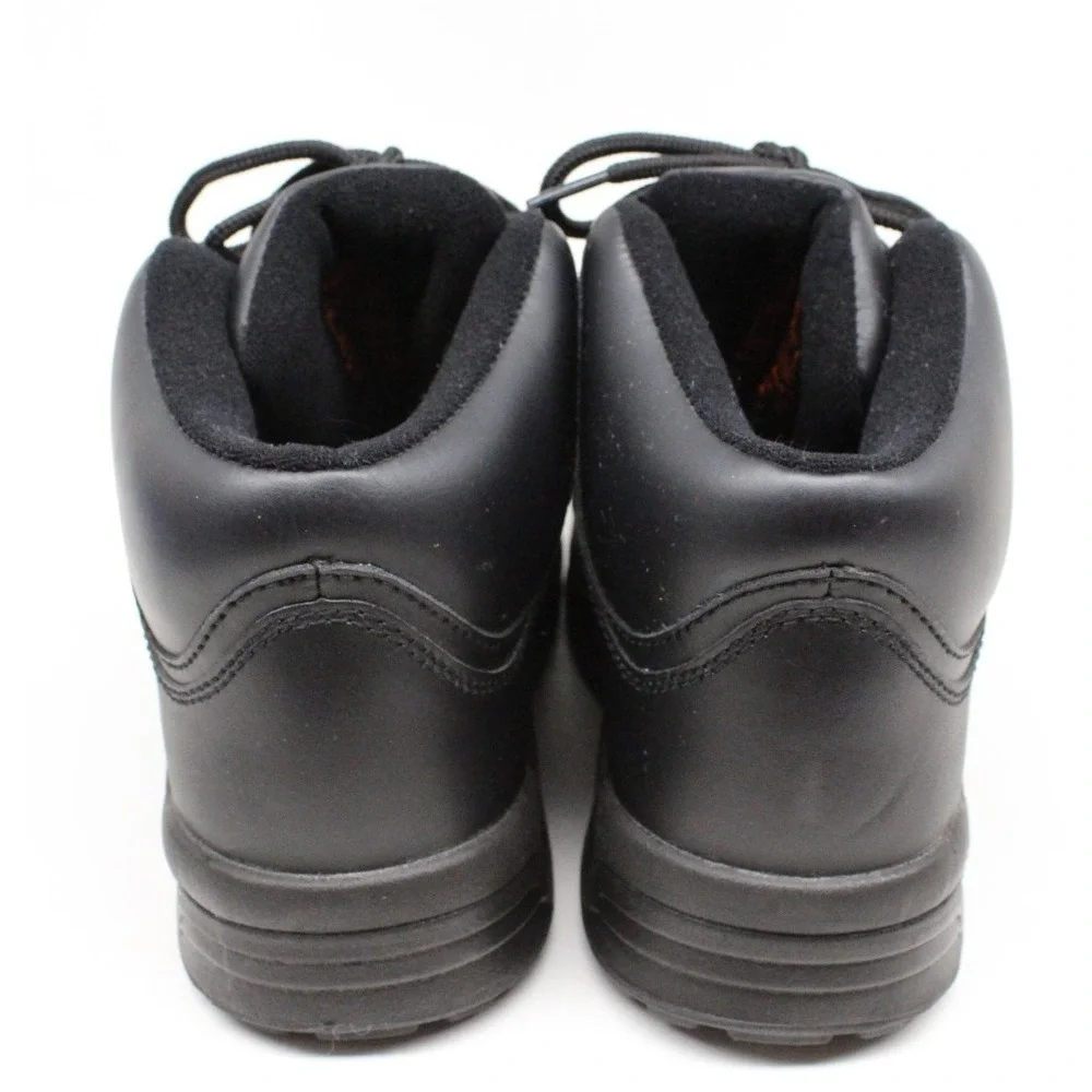 WORX by Red Wing Shoes Men's‎ 10 M 6552 Safety Toe Work Boots Black Leather